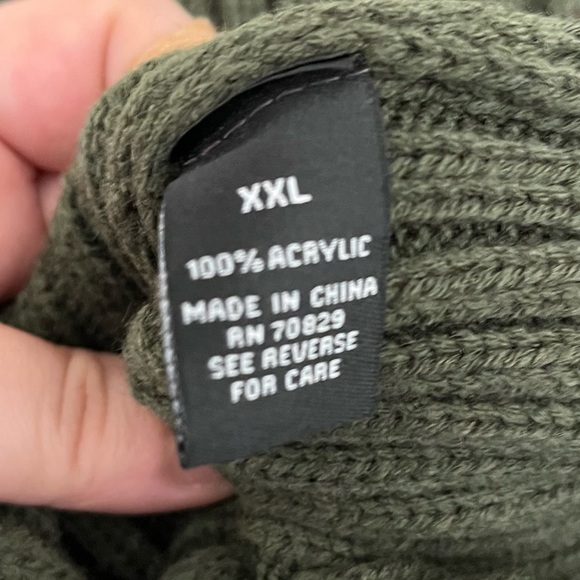 NWT Rue21 Dark Green Crewneck Sweater Men’s Size XXL - Picture 8 of 8